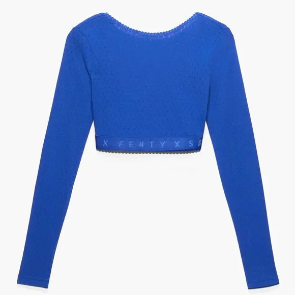 Savage X Fenty Cotton Jersey Crop Top - Picture 5 of 5